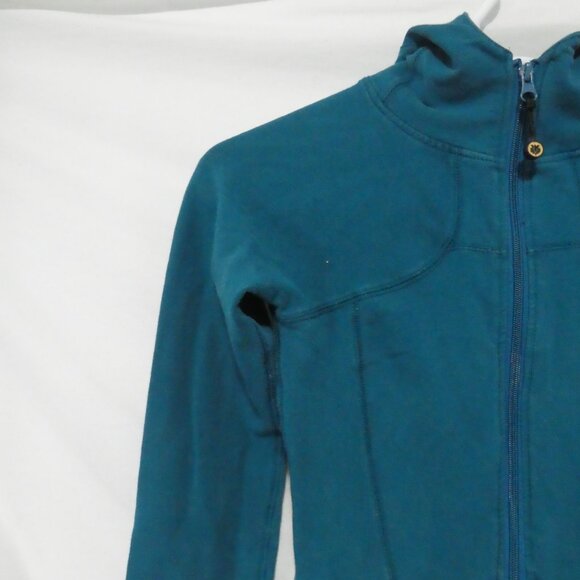 UB SPORTS - Urban Behavior | small | Teal Full-Zip Exercise - Running Hoodie - Picture 4 of 15